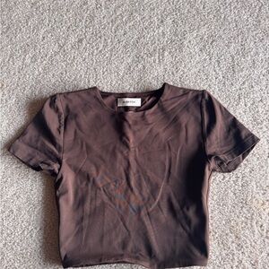 BABABTON CONTOUR CROPPED TEE